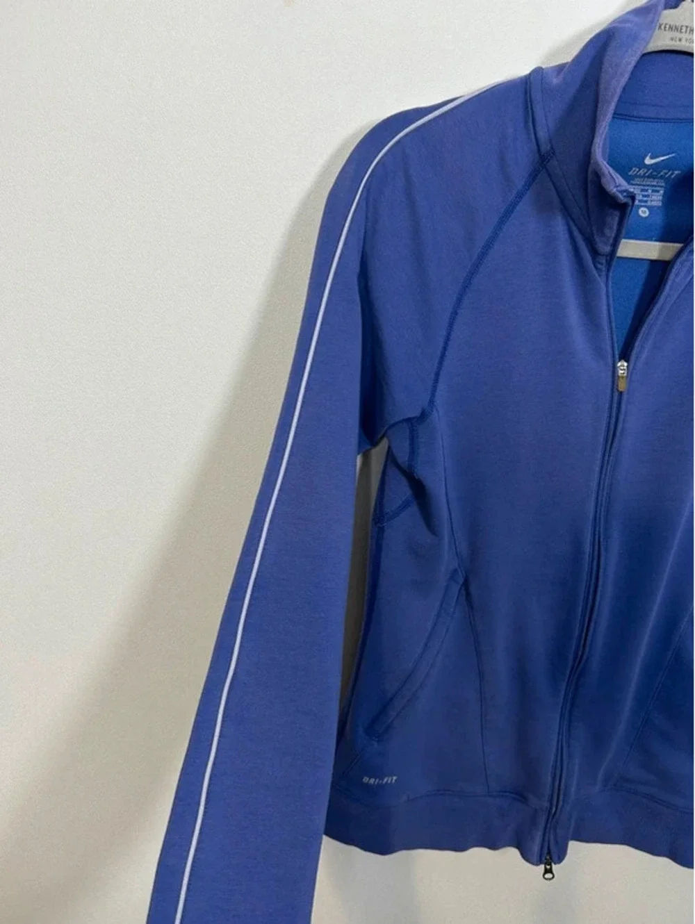 Nike Dri-FIT Purple Full Zip Track Jacket Women’s Medium Athletic